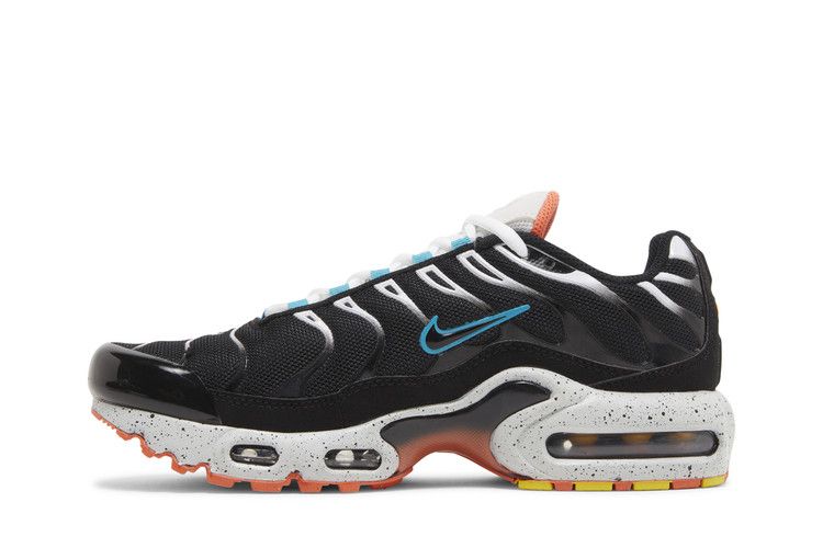 Nike Air Max Plus GS 'Black Turf Orange Speckled'