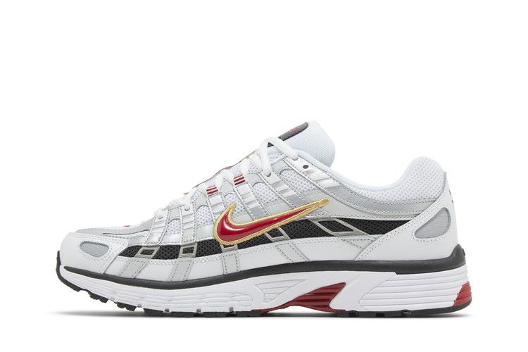 Nike P-6000 'Platinum Varsity Red'