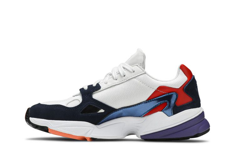 Adidas Wmns Falcon 'Crystal White Navy'