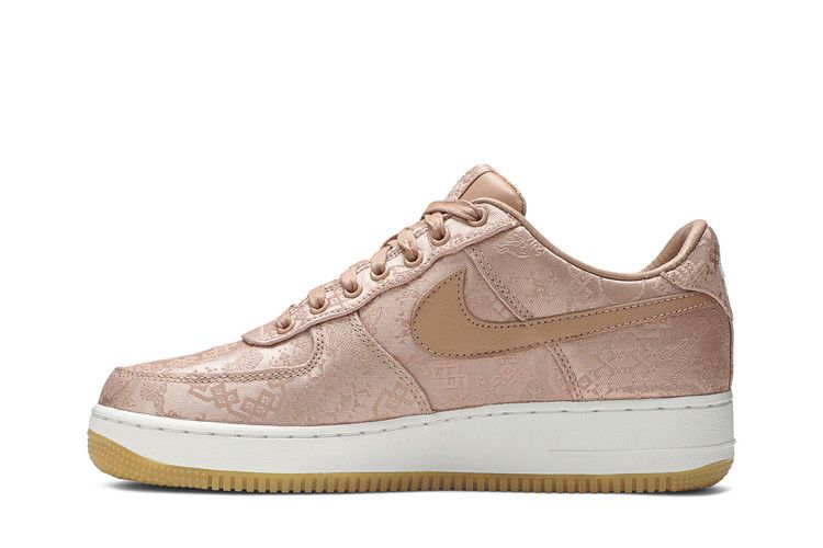 CLOT x Nike Air Force 1 Low Premium 'Rose Gold Silk'