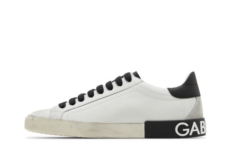Dolce & Gabbana Portofino Vintage 'DG Logo Print - White Black'