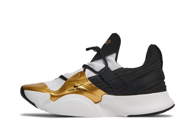 Nike Wmns SuperRep Groove 'White Metallic Gold Coin'