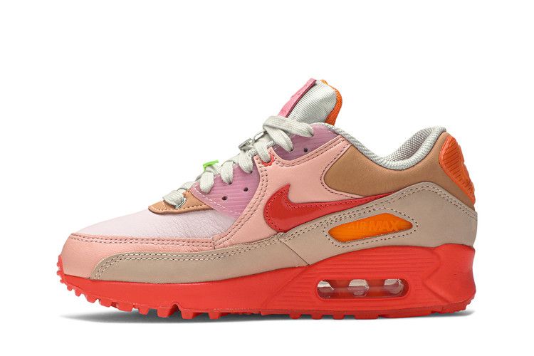 Nike Wmns Air Max 90 'Platinum Crimson'