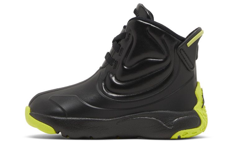 Air Jordan Drip 23 Rain Boot TD 'Black Atomic Green'