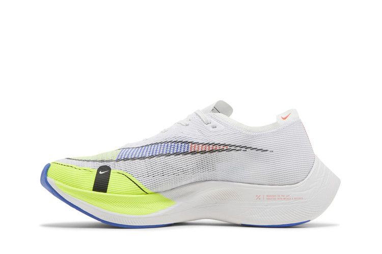 Nike ZoomX Vaporfly Next% 2 'White Volt Racer Blue'