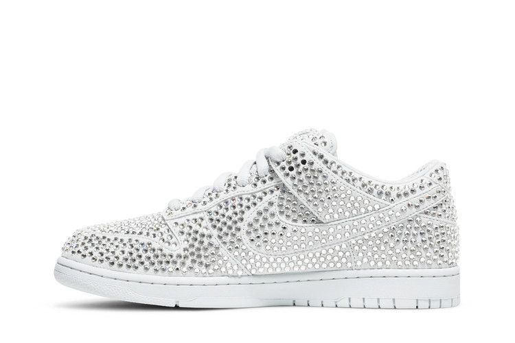 Cactus Plant Flea Market x Swarovski x Nike Dunk Low 'Pure Platinum'