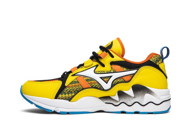 Pardon My French x Mizuno Wave Rider 1 'African Fabric'