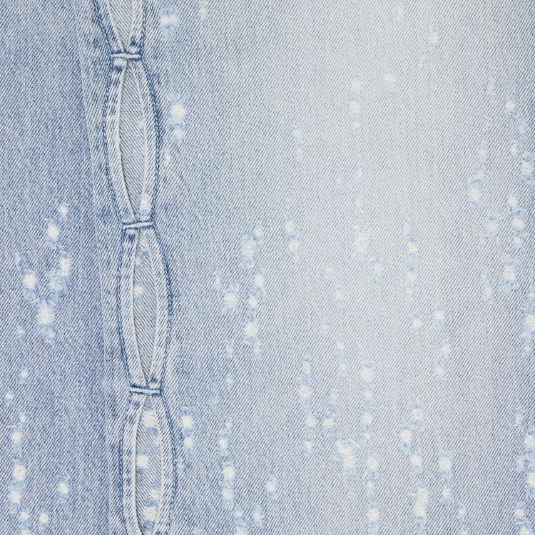PURPLE BRAND Cut-Out Wide Leg Jeans 'Light Indigo'