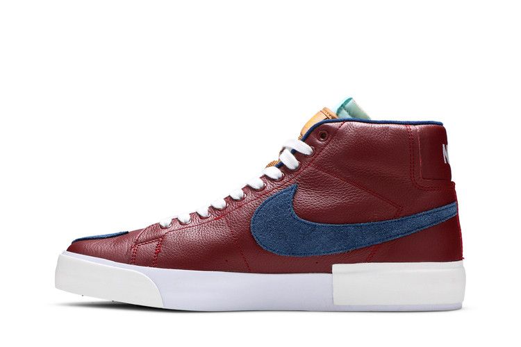 Nike Zoom Blazer Mid Edge SB 'Team Red Navy'