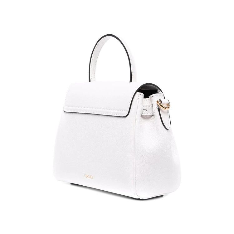 Versace La Medusa Small Handbag 'Optical White/Versace Gold'