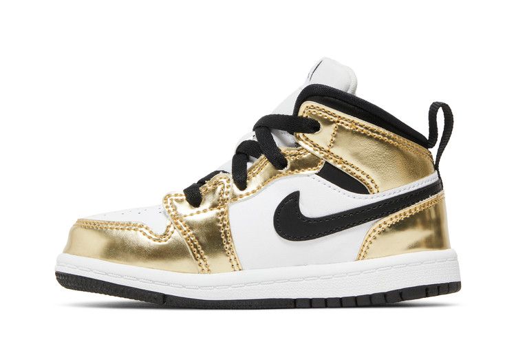 Air Jordan 1 Mid SE TD 'Metallic Gold'
