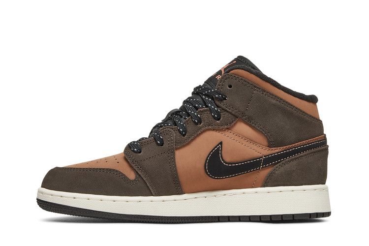 Air Jordan 1 Mid SE GS 'Earth Tone'