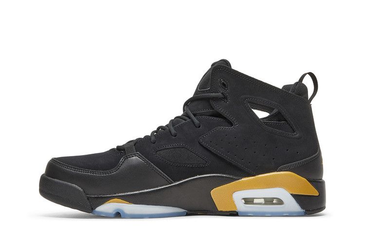 Air Jordan Flight Club 91 'Black Metallic Gold'