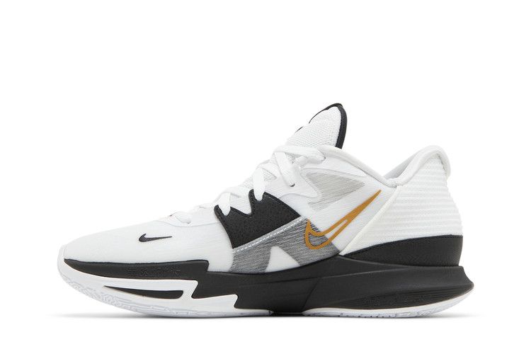 Nike Kyrie Low 5 'White Black Metallic Gold'
