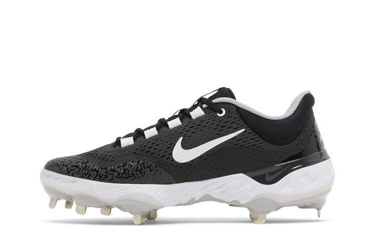 Nike Alpha Huarache Elite 4 Low 'Black Dark Smoke Grey'