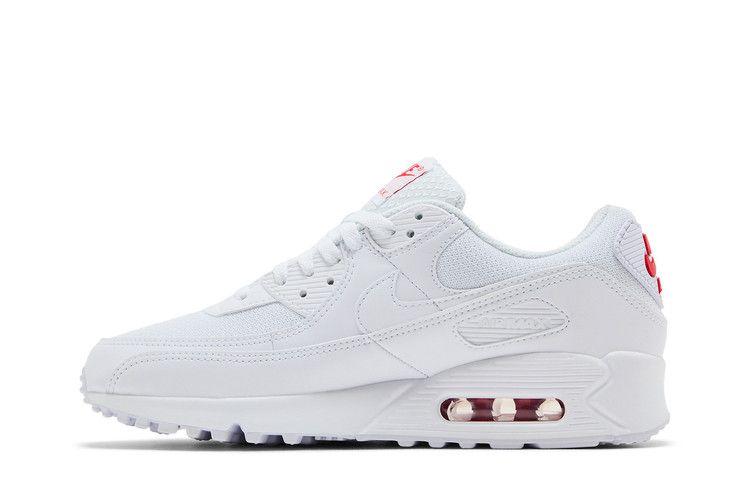 Nike Air Max 90 'White Light Crimson'