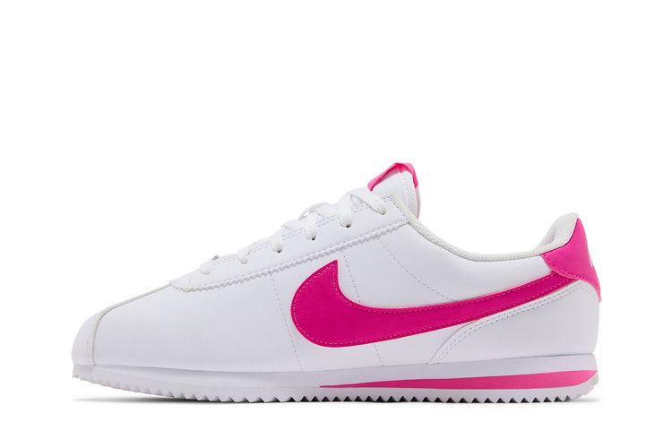Nike Cortez GS 'White Laser Fuchsia'