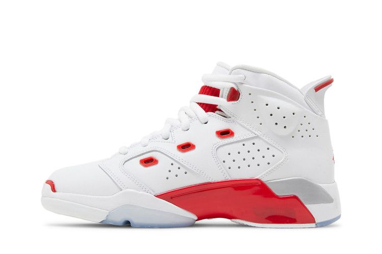 Air Jordan 6-17-23 GS 'White Fire Red'