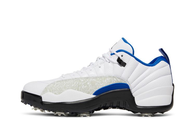 Air Jordan 12 Low Golf 'White Game Royal'