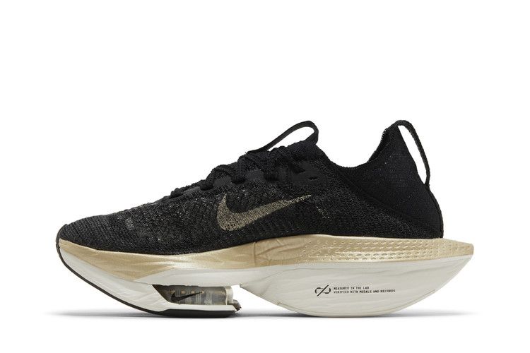 Nike Wmns Air Zoom Alphafly NEXT% 2 'Black Metallic Gold Grain'