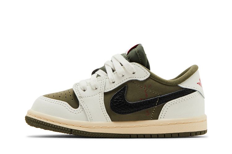 Travis Scott x Air Jordan 1 Retro Low OG SP TD 'Reverse Olive / Medium Olive'