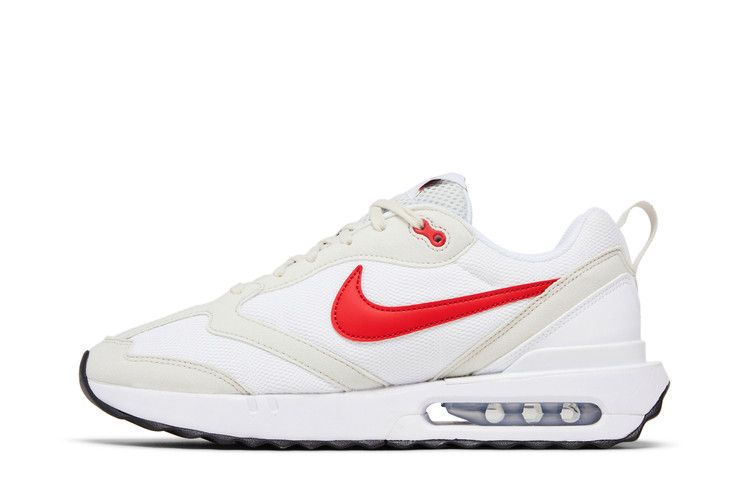 Nike Air Max Dawn 'Light Bone University Red'