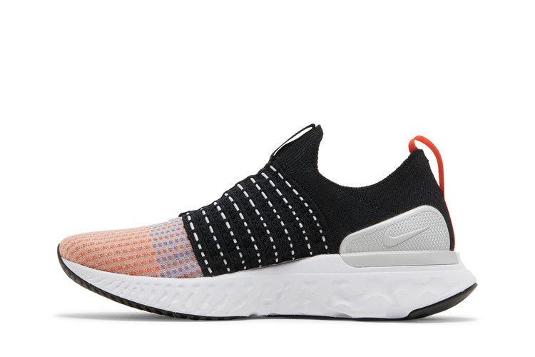 Nike React Phantom Run Flyknit 2 'Black Team Orange'