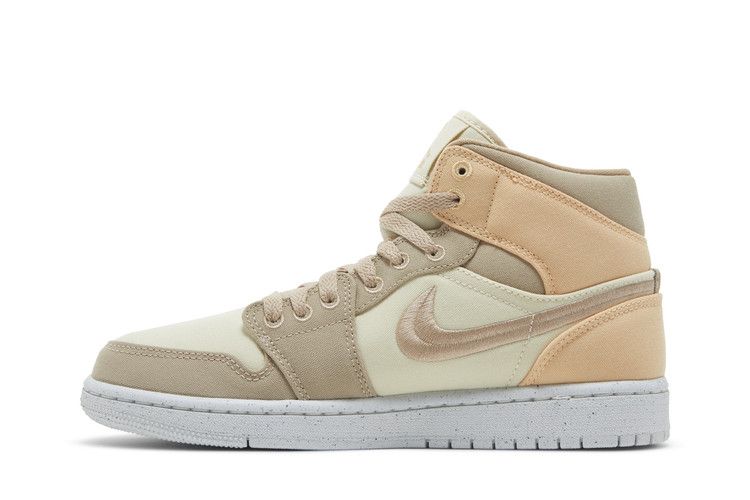 Wmns Air Jordan 1 Mid SE 'Muslin Canvas'