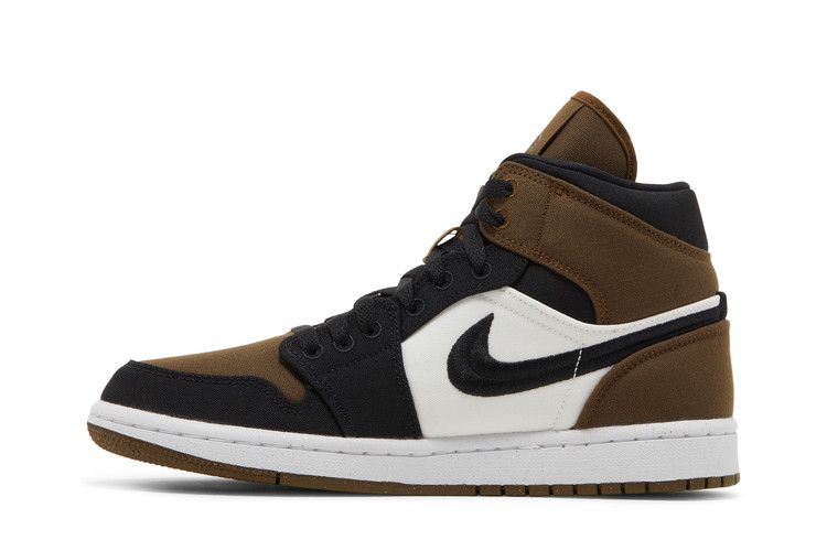 Wmns Air Jordan 1 Mid SE 'Olive Toe'