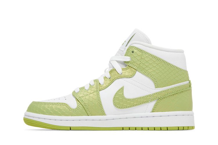 Wmns Air Jordan 1 Mid SE 'Green Python'
