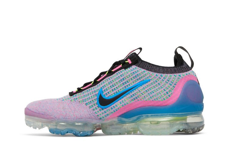 Nike Wmns Air VaporMax 2021 Flyknit Next Nature 'Pink Blast Photo Blue'