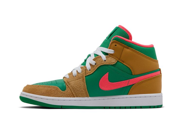 Air Jordan 1 Mid SE 'Wheat Watermelon'