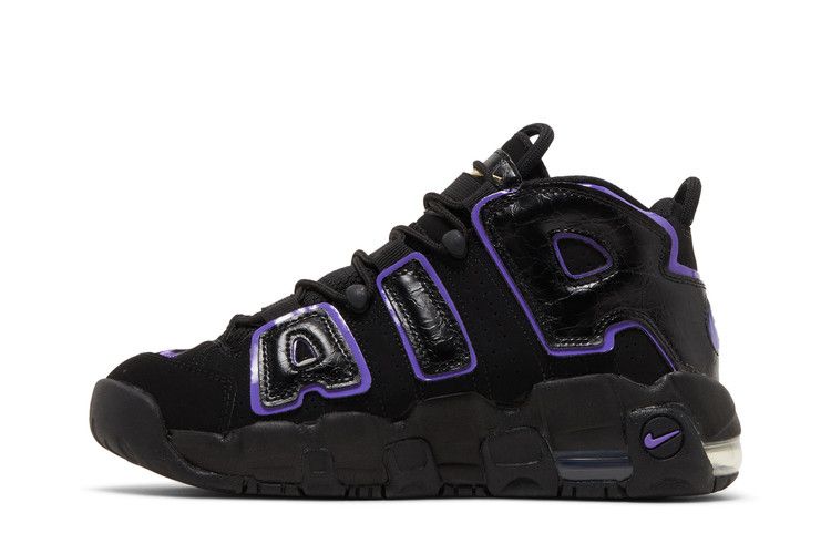 Nike Air More Uptempo GS 'Black Action Grape'