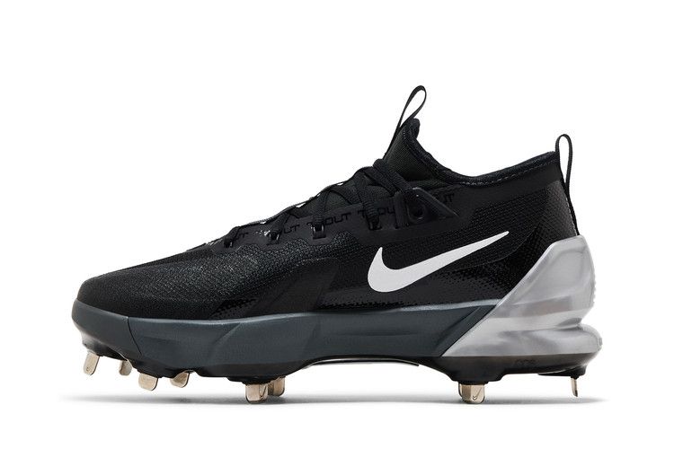 Nike Force Zoom Trout 9 Elite 'Black Metallic Silver'