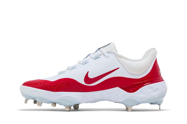 Nike Alpha Huarache Elite 4 Low 'White University Red'
