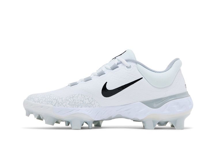 Nike Alpha Huarache Elite 4 Low MCS 'White Black Wolf Grey'