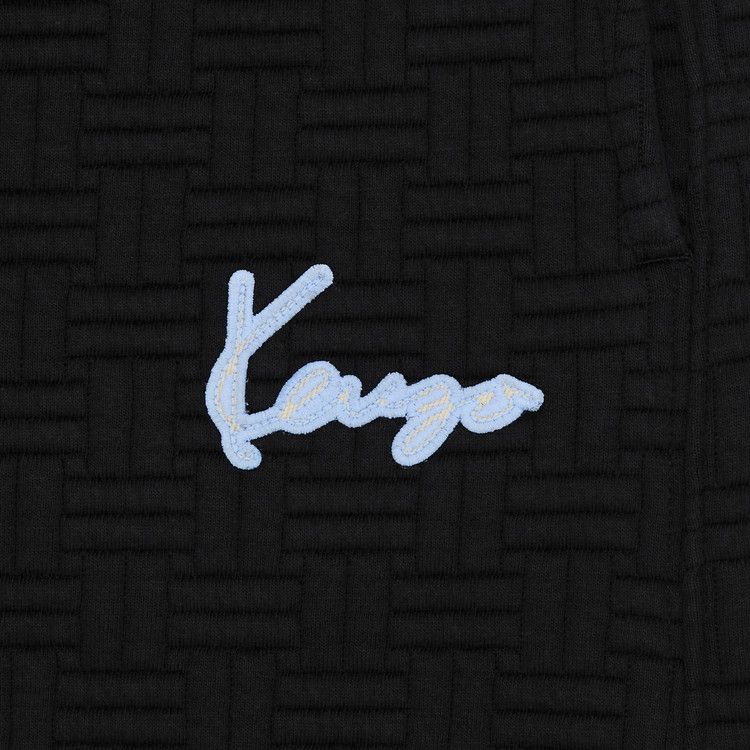 Kenzo Weave Embroidered Long Short 'Black'
