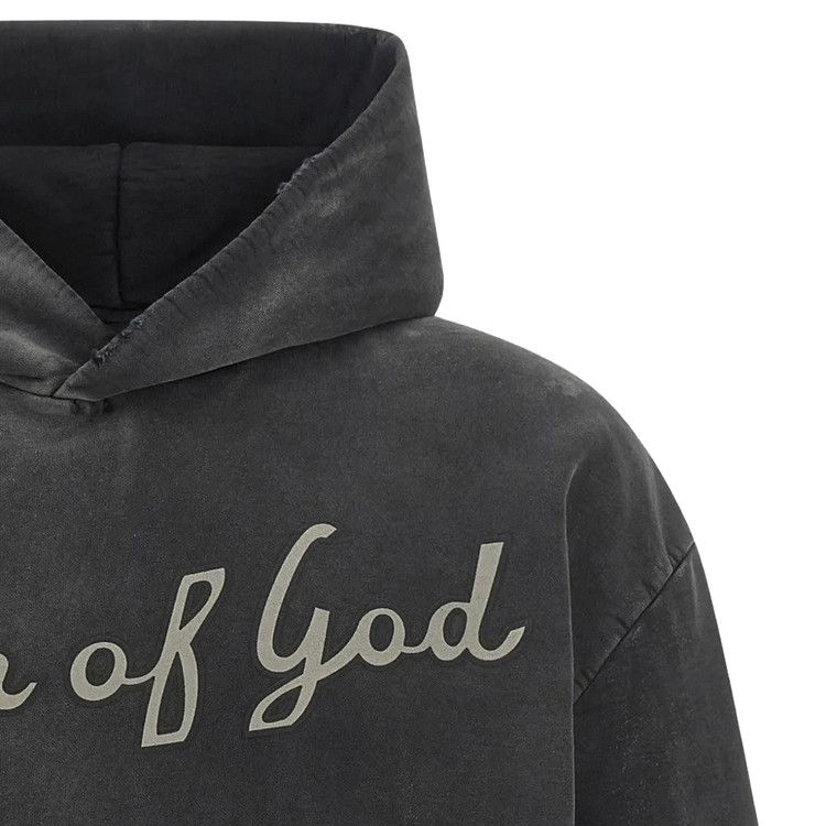 Fear of God 26 Classic Fit Half Raglan Hoodie 'Off Black'