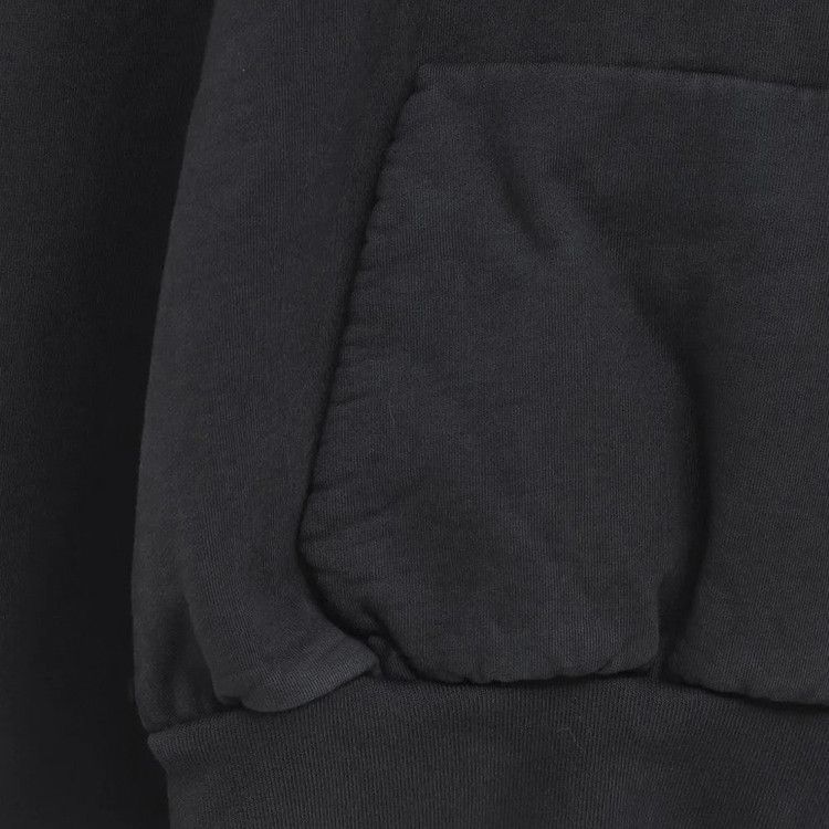 Fear of God Classic Fit Half Raglan Pocket Hoodie 'Black'