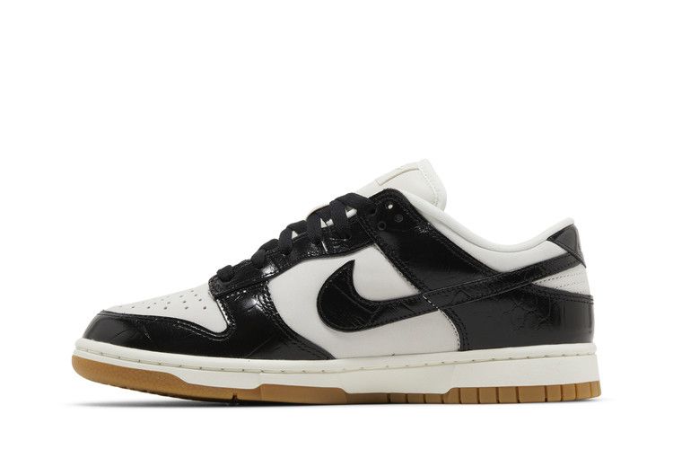 Nike Wmns Dunk Low LX 'Black Croc'