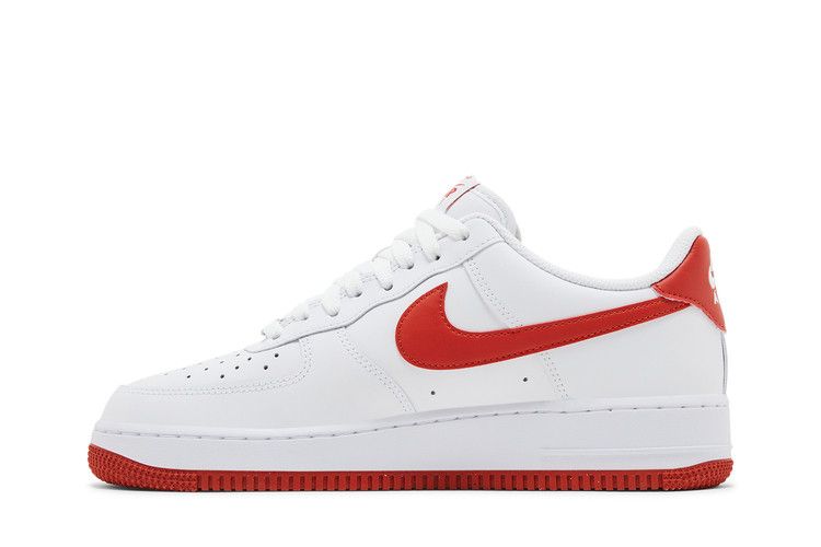 Nike Air Force 1 '07 'White Dragon Red'