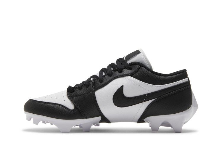 Air Jordan 1 Low TD Cleat 'Black White' 2023
