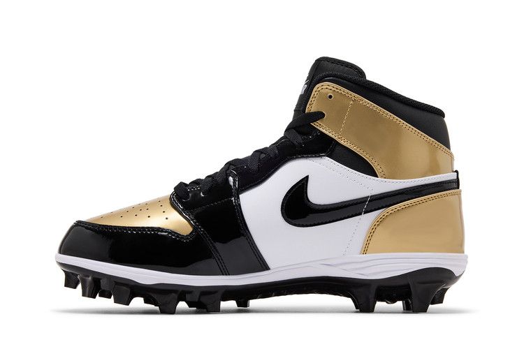 Air Jordan 1 Mid TD Cleat 'Gold Toe'