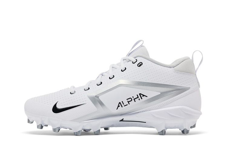 Nike Alpha Menace 4 Varsity 'White Metallic Silver'