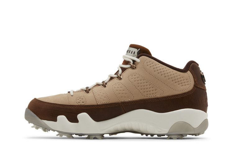 Happy Life Wood x Air Jordan 9 Low Golf 'Woodgrain'