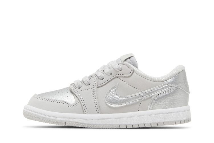 Air Jordan 1 Retro Low OG TD 'Metallic Silver'