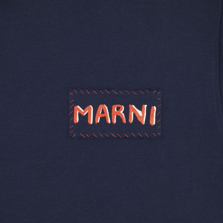 Marni Jersey Sweatshirt 'Blue Kyanite'