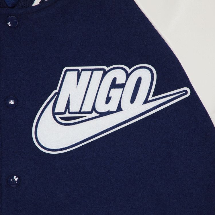 Nike x Nigo NRG Varsity Jacket 'Navy'