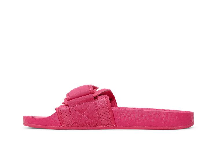 Pharrell x adidas Boost Slides 'Semi Solar Pink'