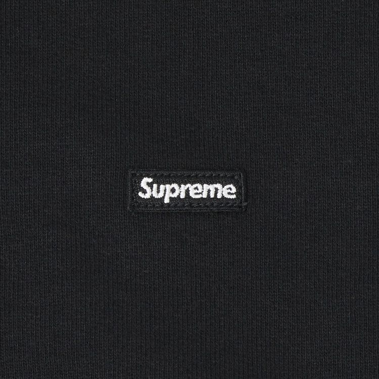 Supreme Small Box Drawcord Zip Up Hooded Sweatshirt 'Black'